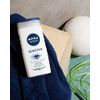 NIVEA MEN Sensitive shower gel (250 ml), mild shower gel with nourishing bamboo milk, pH skin-friendly shower for body, face and hair