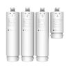 Compact Tank-less High Flow 400GPD Multi-Stage Reverse Osmosis Under Sink System