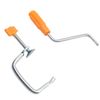 OZXNO 1Set Pasta Machine Handle and Clip Replacement Pasta Maker Clamp and Handle