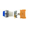 PLN-22A ATI Blue LED Pilot Indicator Light 22mm 220V AC Replaceable Lamp