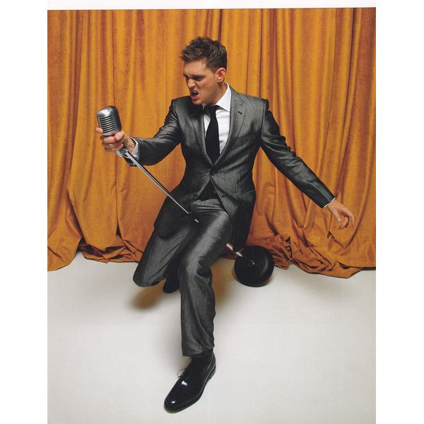 Michael Buble, New York, 2009 - Miniature Poster/Book Clipping
