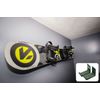 StoreYourBoard Snowboard Display Rack, Naked Wall Rack, Black