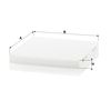 MANN-FILTER CU 2132 Innenraumfilter/Kabinenluftfilter - für Pkw + Transporter
