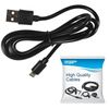 HQRP USB to Micro USB Charging Cable Compatible with Blink XT Home Security Camera System/Blink Sync Module