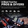 2025TOPDON BT100 Car Battery Tester 24V 12V Load Tester Charging System Analyzer