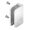 CRL SA87FPS Polished Stainless 3/8" Top Flat Base Glass Clip