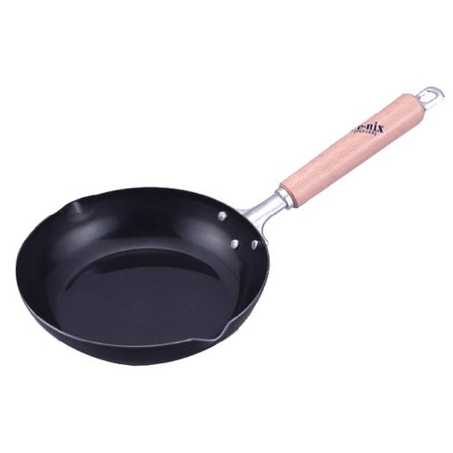 Phoenix 200V FE-20F Iron Frying Pan, 7.9 inches (20 cm)