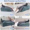 Adjustable Leg Elevation Pillows for after Surgery with Ergonomic Curve, Cooling