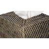 Loma Square Rattan Tissue Box Cover (Black Wash)