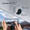 ieGeek Outdoor 360° Solar Security Camera Wireless Home WiFi Battery CCTV System