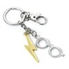 Harry Potter Keyring Flash & Glasses (Silver-Plated), multi-coloured, Antique