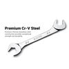 Capri Tools 14 mm Angle Open End Wrench, 30° and 60° angles, Metric