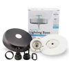 SkyPlug Standard Plug & Play Lighting Base - Carina-Matte Black Finish