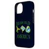 Rebuild America Renewable Energy Planet Support Case for iPhone 14