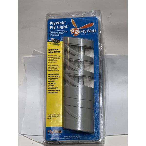 FlyWeb Insect Management Insect Trap, Bulb & Glueboard, Gardner #13801