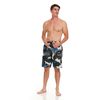 Kanu Surf Miles Swim Trunks (Regular & Extended Sizes), Surf Camo Black, X-Large