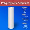 12 Coconut Shell Block Carbon & 12 Polypropylene Sediment 5 Mic 2.5"x 10"