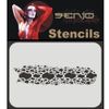 Stencil per body-painting Senjo "Bubbles 2"