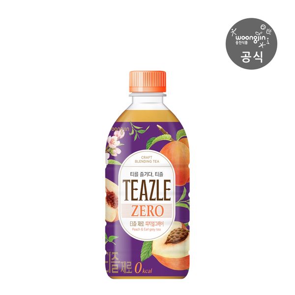 Teazle Zero Peach Earl Gray 500mL 20pcs