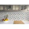 Wall Floor Peel and Stick Tiles Sticker Backsplash Decals Set Trees forest