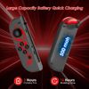 Kipylca Nintendo Switch Controller, Replacement for Switch Joycon, Switch Wireless Controllers with 6-Axis Gyro,Wake-up, Vibration, Screenshot, Red Dragon
