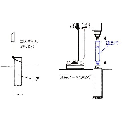 Shibuya Extension Bar M27 L = 7.9 inches (200 mm) 001458