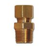 Brass Fitting 3/16 compression x 1/8 Male Bryke Racing