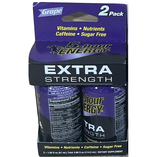 5-hour Energy Extra Strength Grape Twin Pack