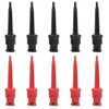 Powerful Hook Clip Grabbers, Test Hook Clip, IC D20 Cable Welding DC Power(Five black five red)