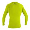 O'Neill Youth Basic Skins UPF 50+ Short Sleeve Rash Guard, Lime, 14