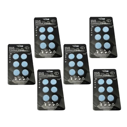 LLTWIFT Windshield Washer Tablets, Fast Dissolving, Solid Windshield Washer Fluid for Cleaning Automobile Windows and Mirrors (6)
