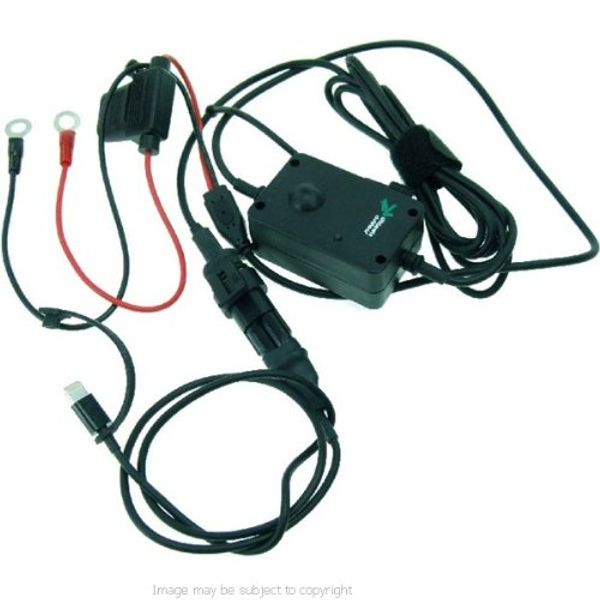 Direct to Battery Hard Wire Motorcycle Charging Cable for iPhone 6S & 6S Plus