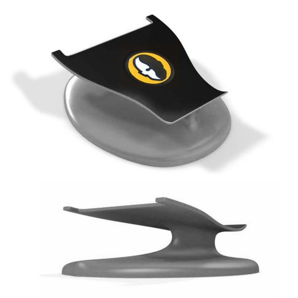 HeadBlade Headstand Razor Stand - Mounts on Surfaces for Easy Access (Grey)