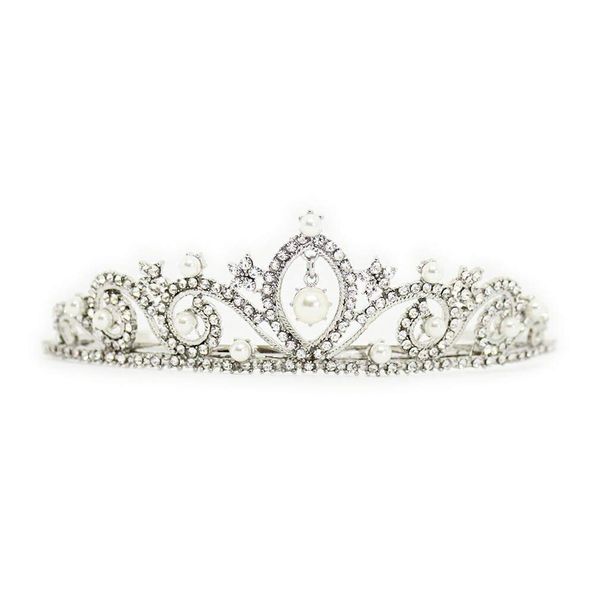 The Fantasy ft9017plsr ft9017plsr Tiara, Wedding, Reception, Bridal Tiara, Bridal Tiara, Hair Ornament, Swarovski Elements