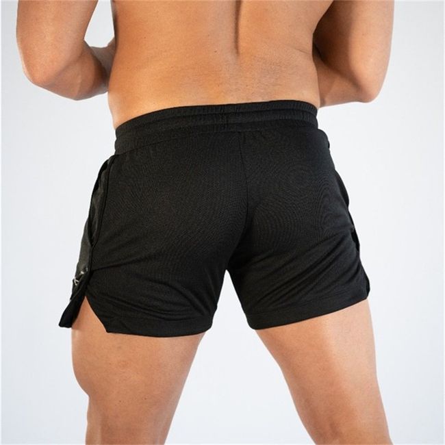2023 Muscle Fitness Shorts Mesh Quick-drying Breathable Sports