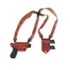 Galco Gunleather Miami Classic II Shoulder System for 1911 5-Inch Colt, Kimber, para, Springfield (Tan, Right-Hand)