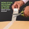 Scotch Non-Stick Unboxing Scissors, Dual-Function Scissors and Boxcutter, 8-inch