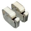 HDST-E12 2pcs Mini Tip Catch Spring Loaded Cupboard Caravan Door Cabinet Boat Latch Lock