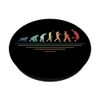 Basketball Evolution Basketballspieler Coach Hoop PopSockets mit austauschbarem PopGrip