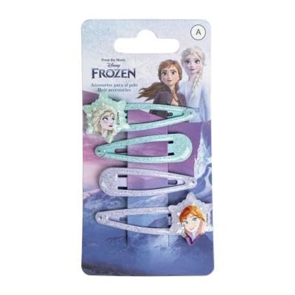 Zubehör für Haarklammern, 4 Stück, Eiskönigin
