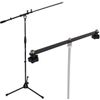 keepdrum STB01 Stereo Bar Stereo Rail T-Bar + Microphone Stand MS107B