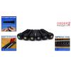 Ebony Bridge Pins with Abalone Dot for Acoustic Guitars 6 & 12 String