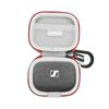 RLSOCO Case for Sennheiser MOMENTUM True Wireless 4/True Wireless 3 Smart Earbuds (black)