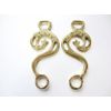 'Barock Hackamore – Brass – 1 Pair Of Gold'