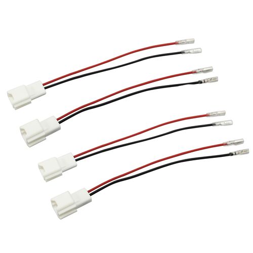 YYTQP 4 PCS Door Speaker Wiring Harness, PC2-28 Audio Speaker Wire Cable Compatible with Nissan Speakers Adapter Connector Adaptor Plug, Easy to Install