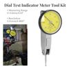 Nimomo Dial Comparator 0-0.8mm Dial Comparator Sensitivity Lever Measuring Gauge with Automatic Reversing Contact