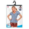 Widmann 59383 Bavarian Plaid blouse, Blue, L