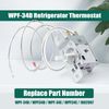 YUXIVCNE WPF-34D Refrigerator Thermostat Replacement for Hisense Fridge Part Temperature Control, Replace WPF34D WPF-34E WPF34E 1802007