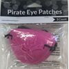Pink Pirate Treasure Eyepatches 5 Count