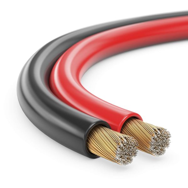 Manax® Speaker Cable CCA 2 x 1.5 mm2 Red/Black 10 m Ring